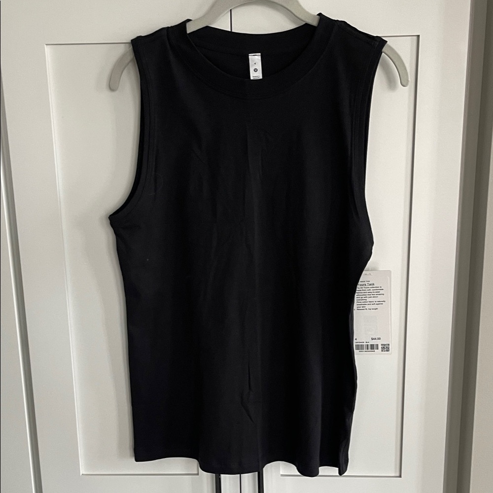 Lululemon All Yours Black Sleeveless Women's Tank